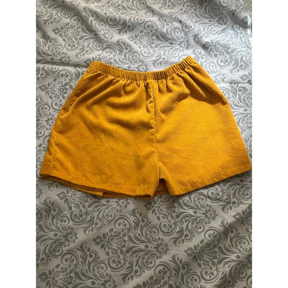 2 hip Mustard Cord Skort Sz 12 EUC – Skirt + Shorts - Picture 4 of 6